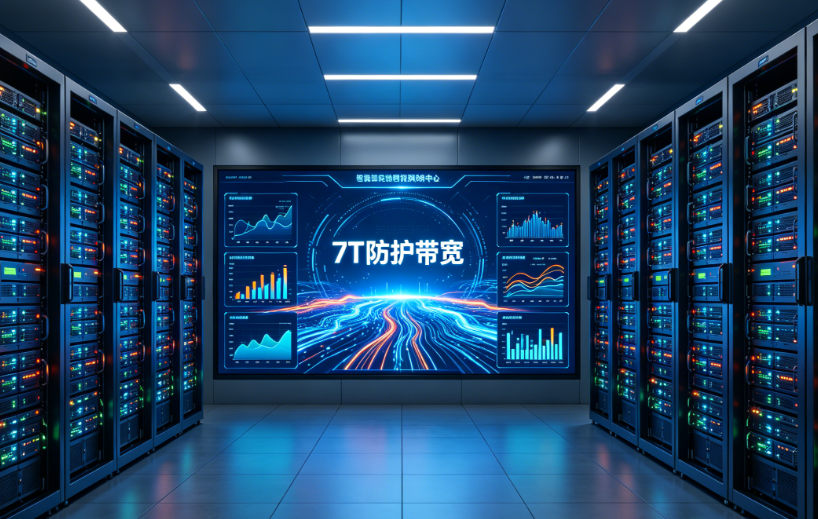 坚果盾高防CDN节点所在现代化数据中心实景图